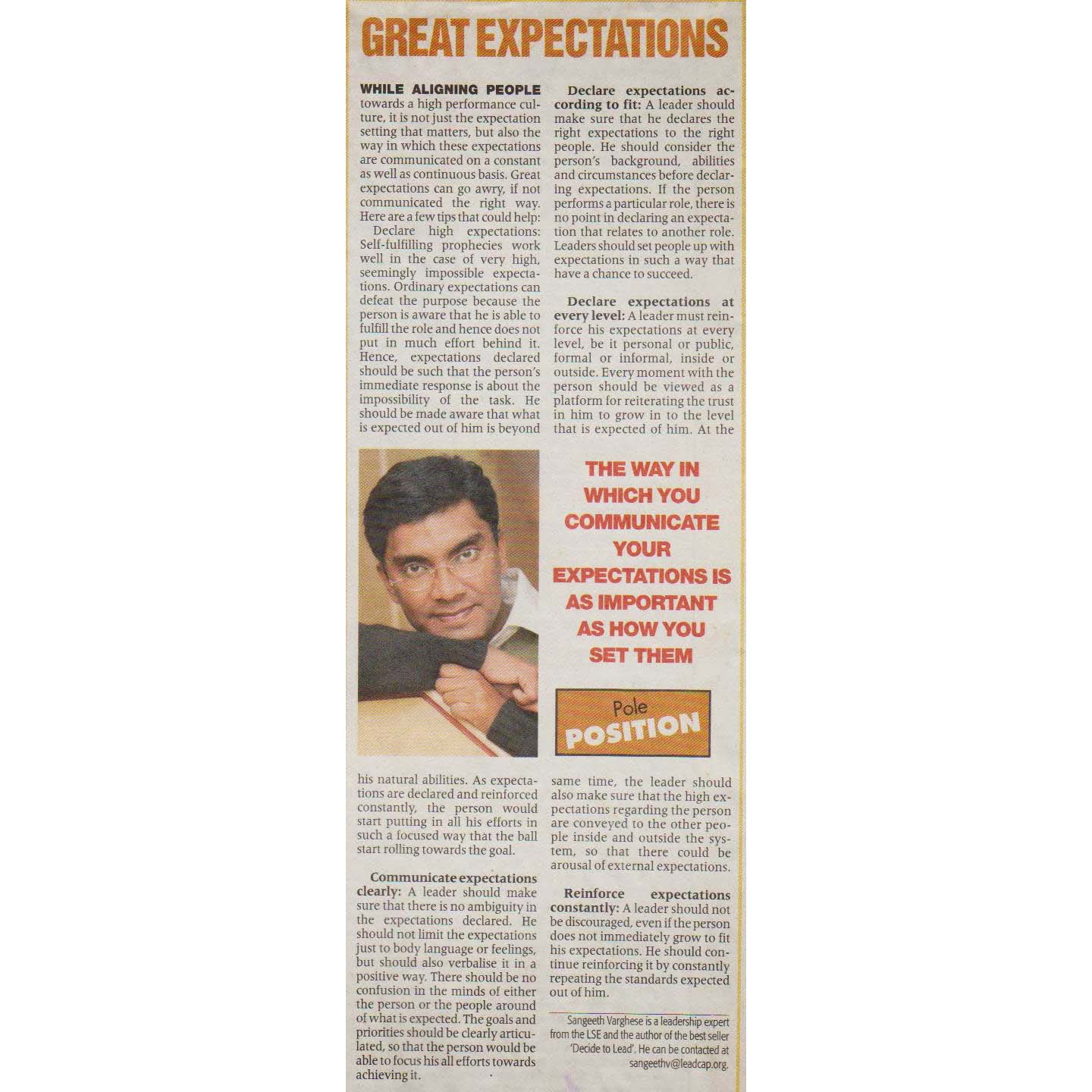 The Economic Times 17 October 2008